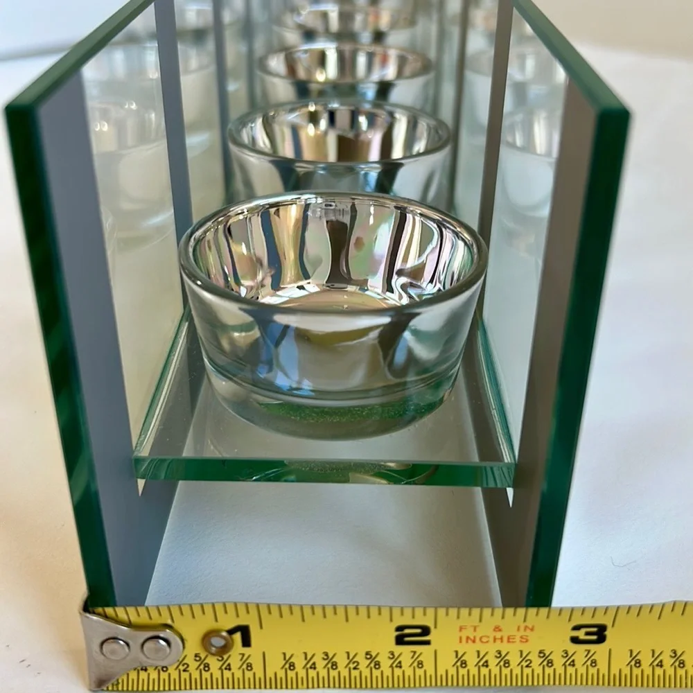 Morden Glass Candle holder